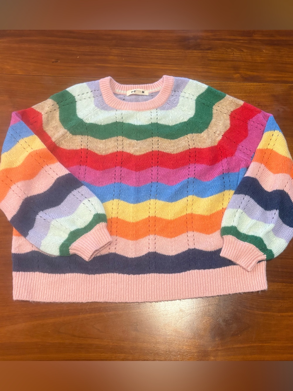 Boden Fluffy Wave Jumper Sweater L